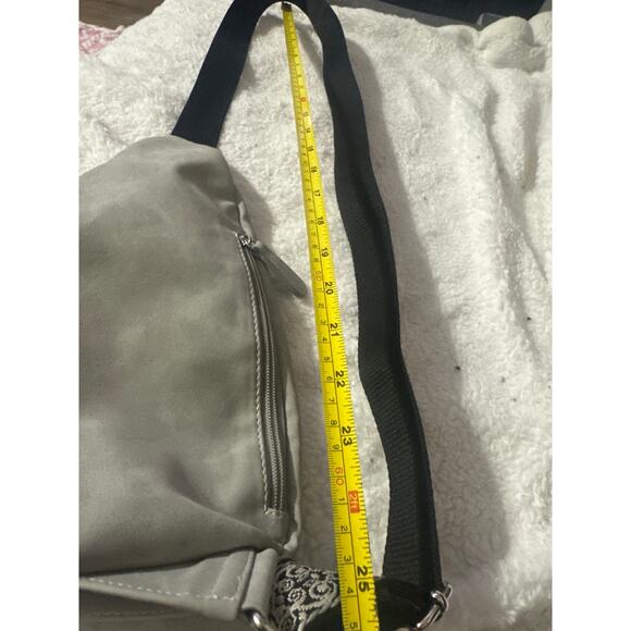 Stone Mountain USA Lt gray guitar strap catalina sling CrossBoddy Bag/hiking New - Picture 5 of 12